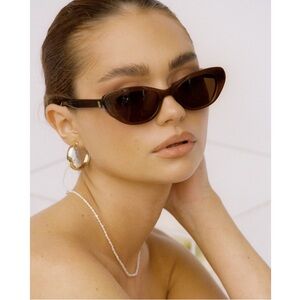 EUC Raie Eyewear Bambi Sunglasses in Zodiac Brown